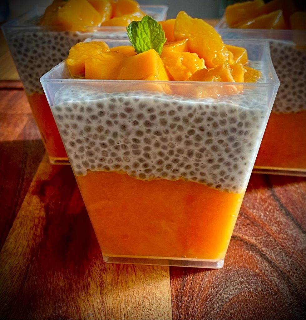 Mango Chia Pudding
